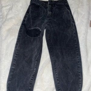 Black Mom Jeans - Size 2